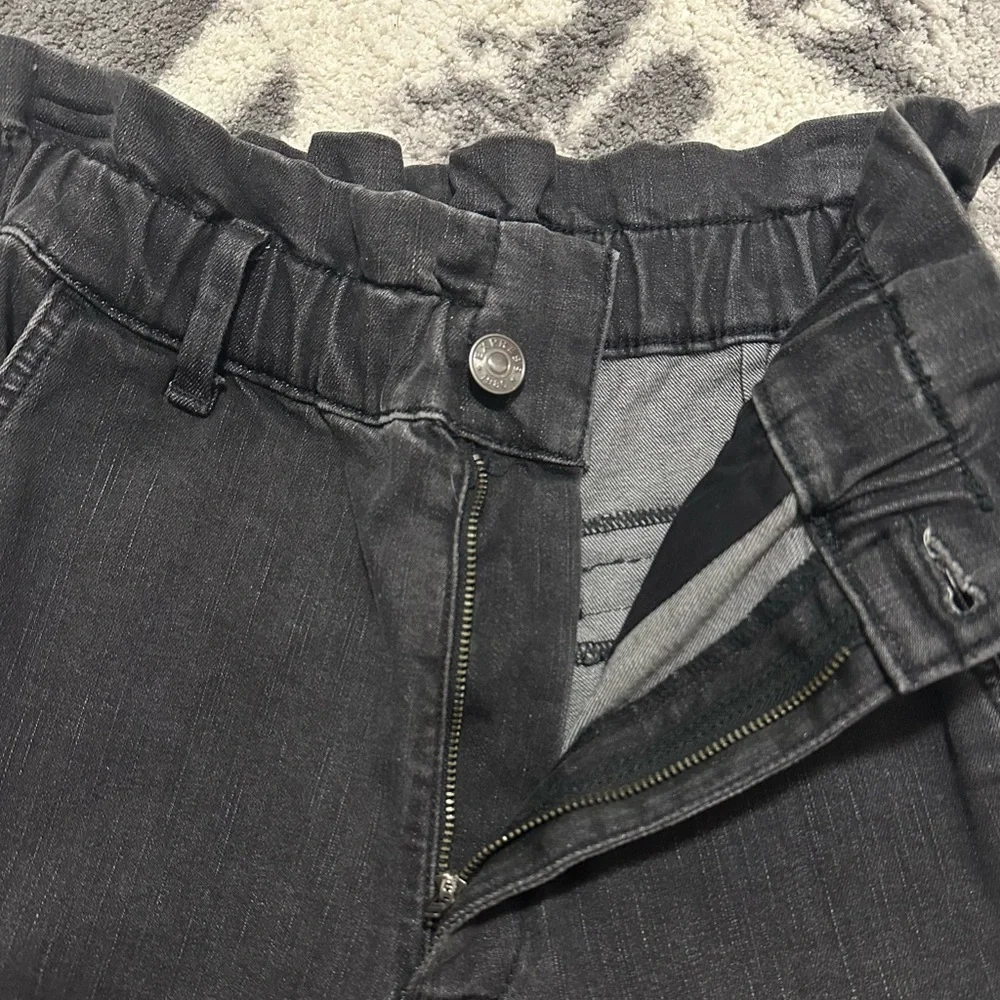 Express Super High Rise Paperbag Jeans - Picture 6 of 13